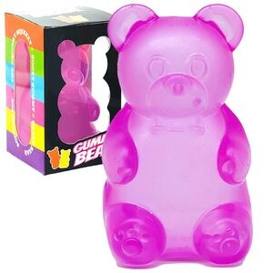 NeeDoh Gummy Bear PURPLE Fidget Stress Toy Squishy Nee Doh FAST SHIP Authentic